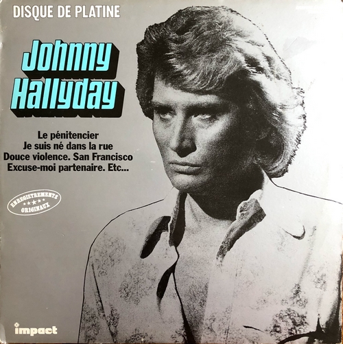 Johnny Hallyday - Disque De Platine - Vinyl LP 33T - Melodisque