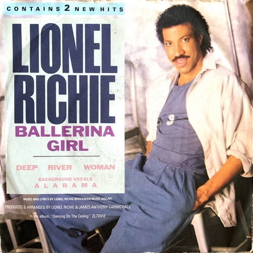 Lionel Richie Ballerina Girl Vinyl 7 45t Single Melodisque