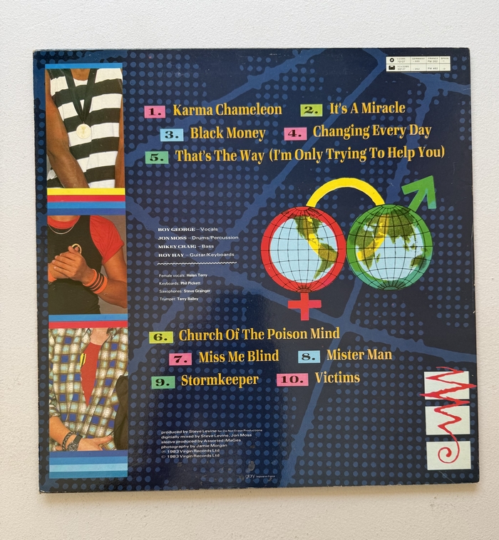 culture club Colour by numbers v1 LP2