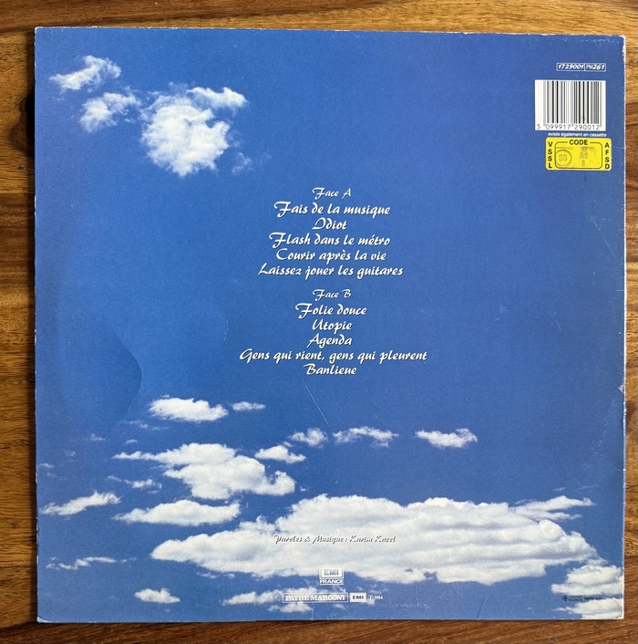 Karim Kacel Gens Qui Rient, Gens Qui Pleurent LP1