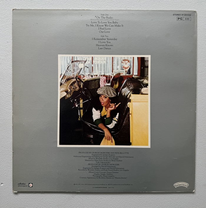 Donna Summer Greatest hits vol 1 LP2