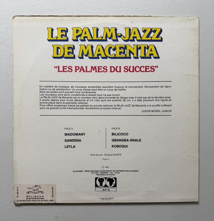 Le Palm Jazz de Macenta LP2