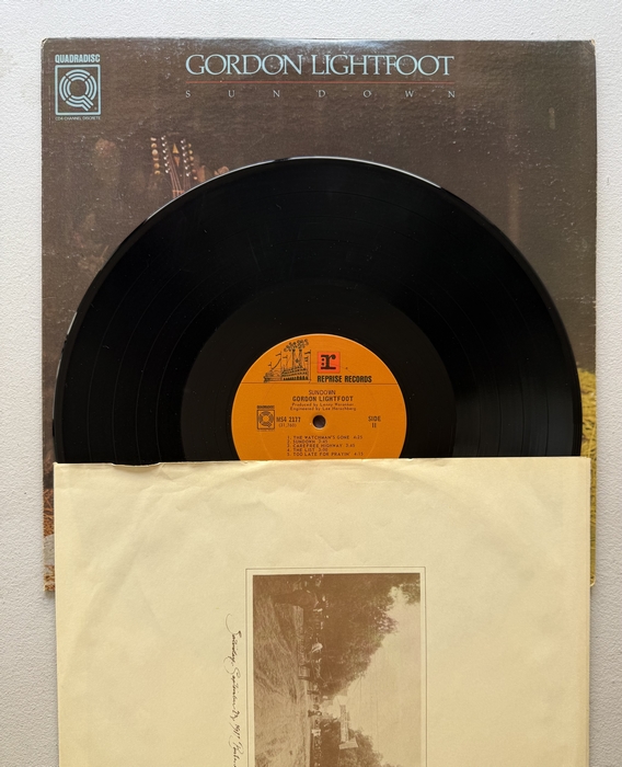 Gordon Lightfoot Sundown LP2
