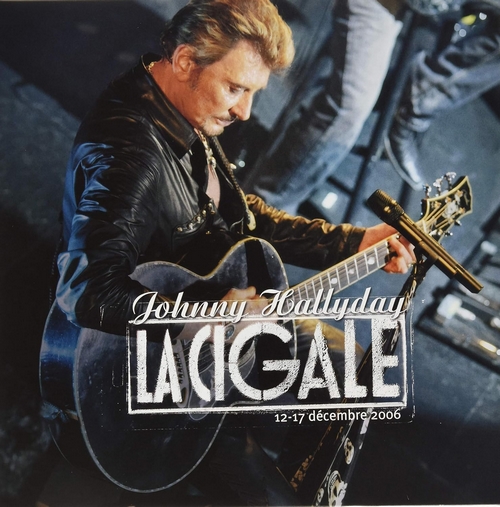 Hallyday La cigale 2006 LP