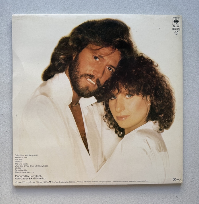 barbra streisand Guilty LP1